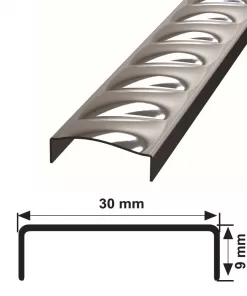 30 MM DEKORATİF DESENLİ BORDÜR BURGU SERİ SÜPER AYNA 270 CM