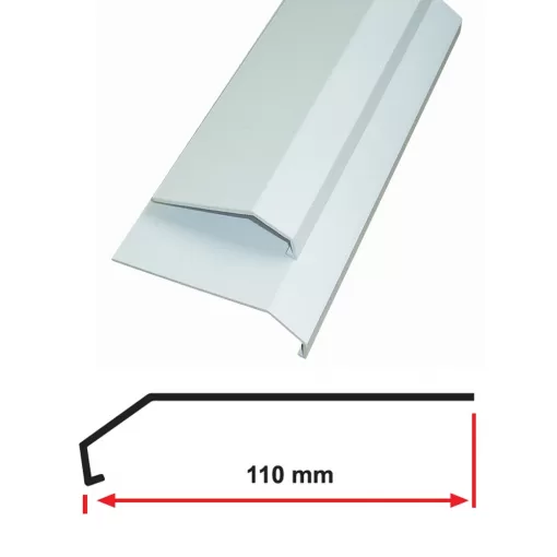 PVC DENİZLİK UZATMA PROFİLİ 11 LİK 300 CM