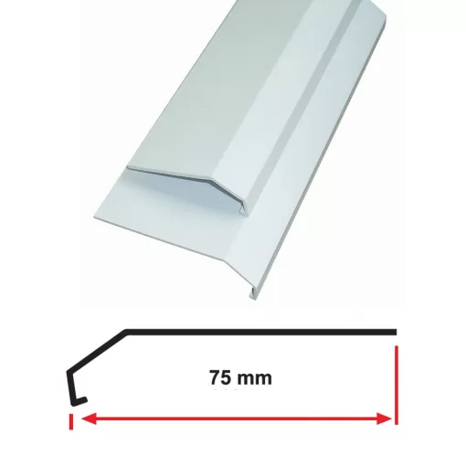 PVC DENİZLİK UZATMA PROFİLİ 7,5 LİK 300 CM