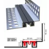 30 Mm Seramik Altı Duvar - Zemin Dilatasyon Profili (300 Cm)