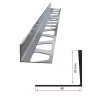 30 Mm Alüminyum Parlak Fayans Bitim Profili 270 Cm