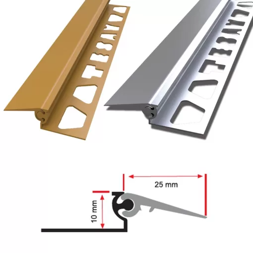 AYARLI KOT FARKI PROFİLİ 10 MM