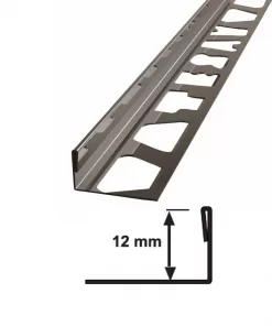 12 MM ÇELİK FAYANS BİTİM PROFİLİ SÜPER AYNA 270 CM