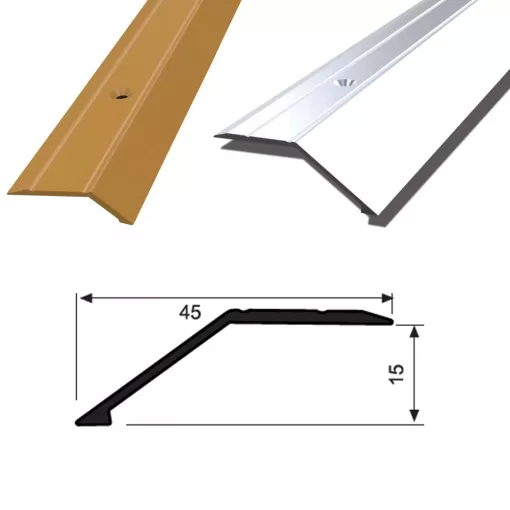 15 MM LAMİNANT KOT FARKI PROFİLİ 270 CM