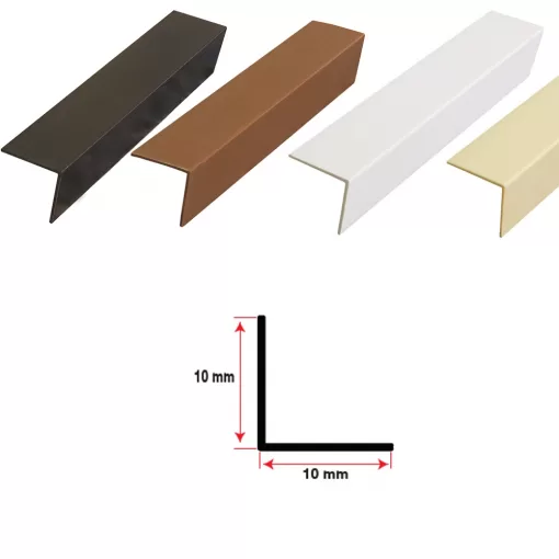 10X10 MM PVC L PROFİL 270 CM